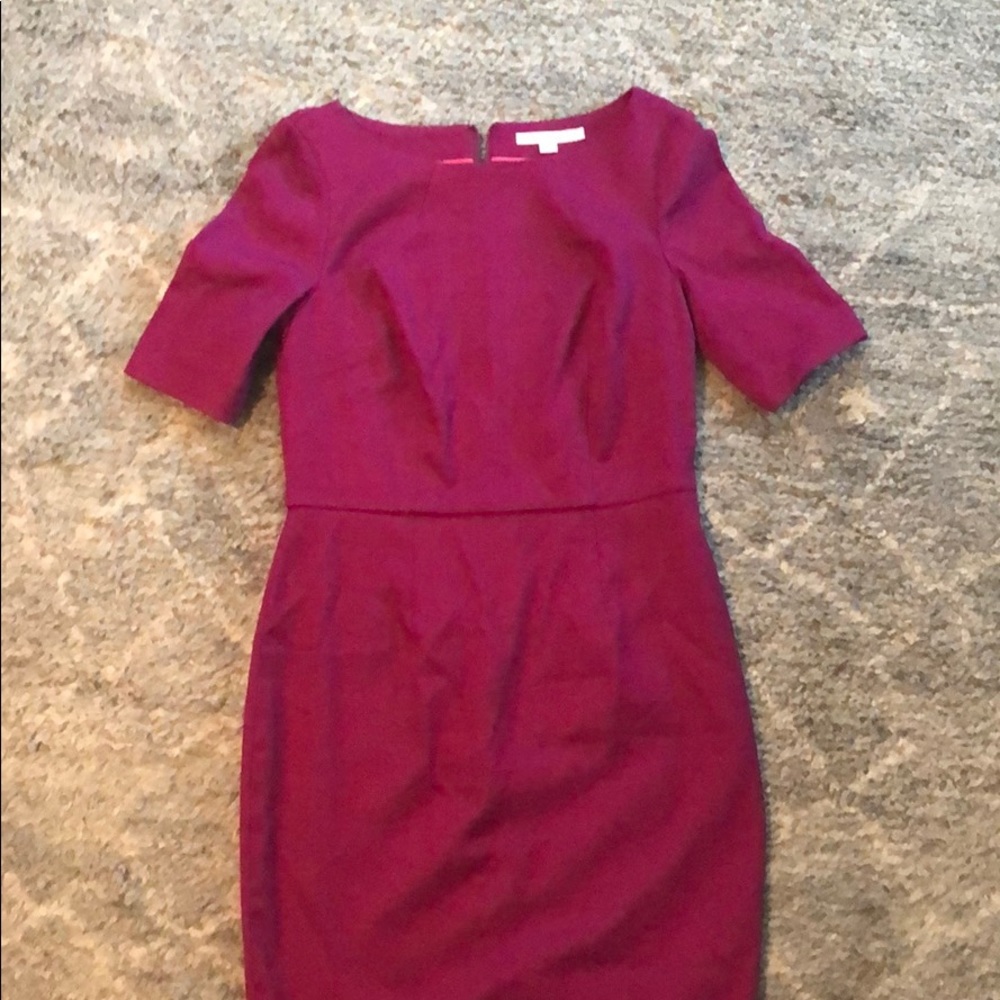 Boden berry sheath dress, size 8. Gorgeous!